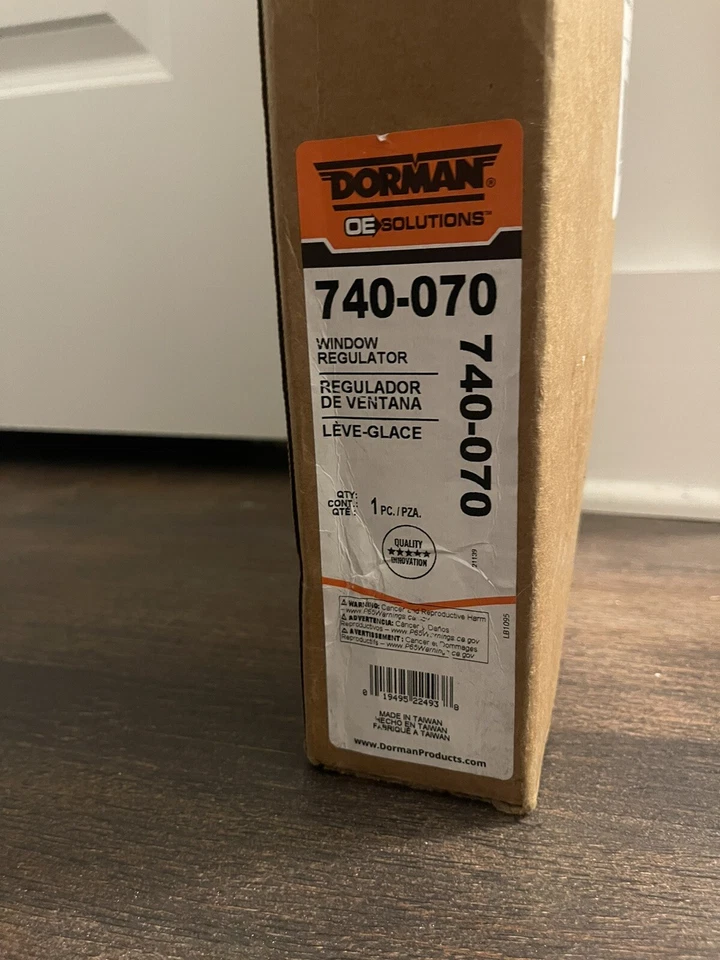 Regulador de ventana trasero izquierdo genuino DORMAN 740-070/92-1998 PONTIAC GRAND AM 4 PUERTAS Foto 2 de 3