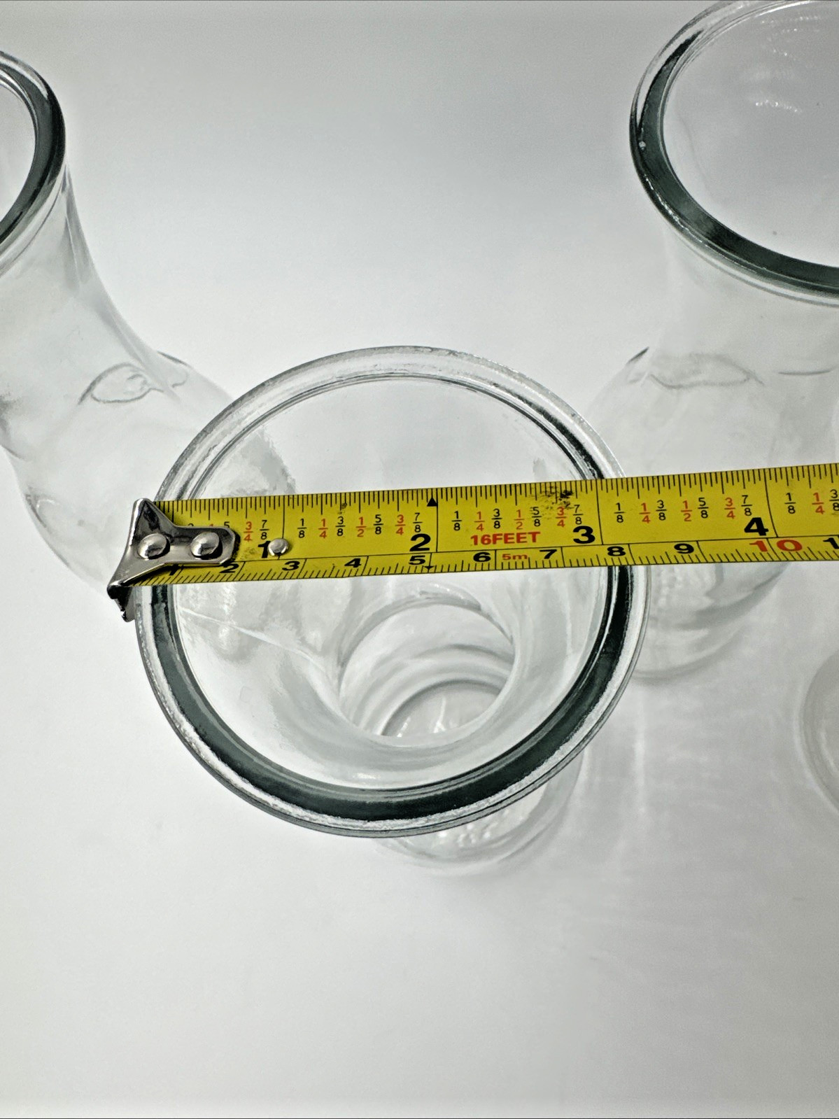 1 Liter Grapes Clear Glass Carafe Wine, Water, Restaurant Made in Mexico (4)