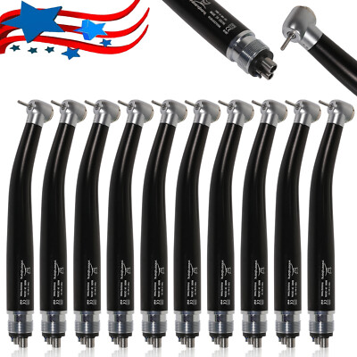 1-10 Dental High Speed Handpiece Air Turbine Push Type 4H Standard Fit NSK HKD