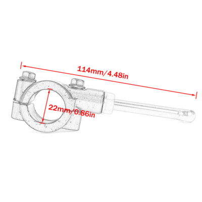 Motorcycle 20-23MM Kickstand Side Stand Extension Foot Pedal