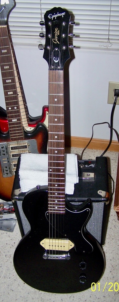 2009 Epiphone Les Paul Junior Electric Guitar Excellent