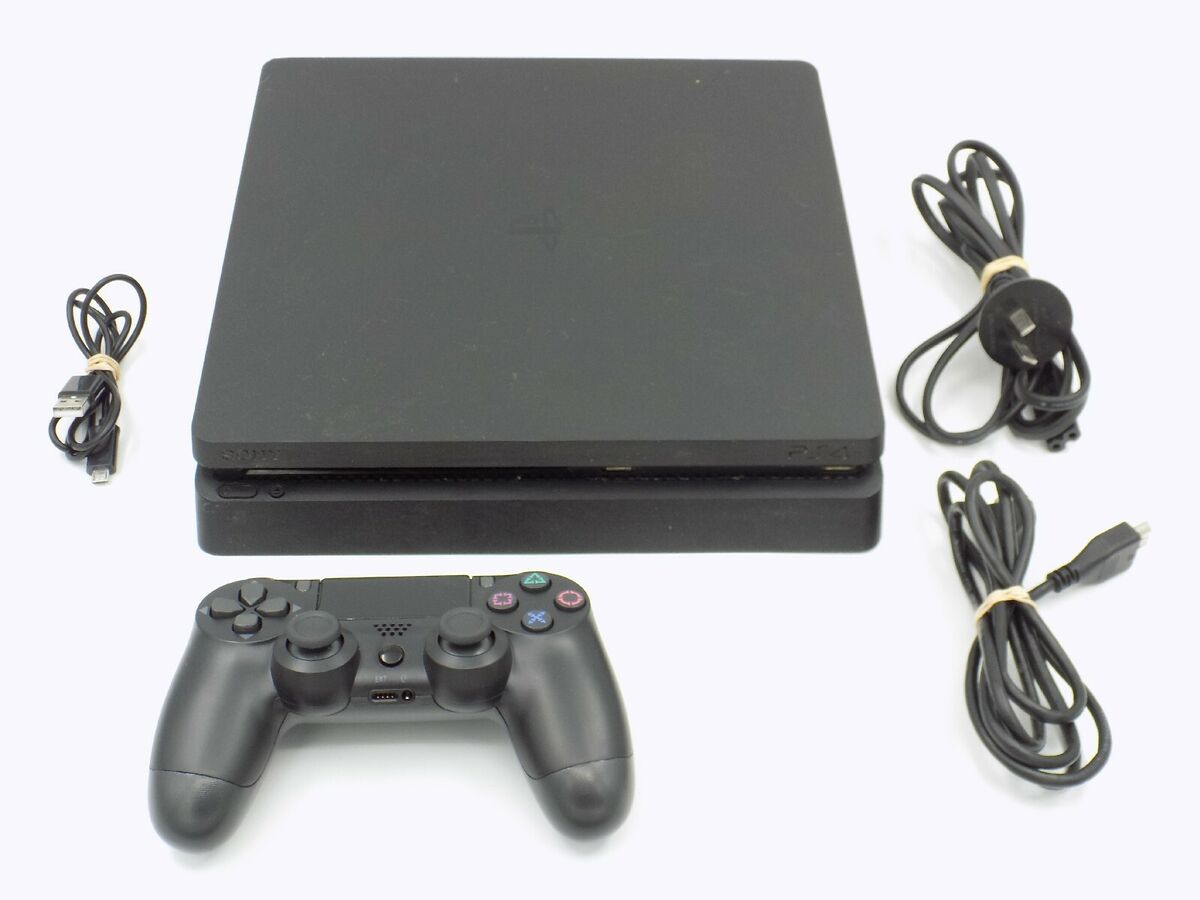 Playstation 4 PS4 Slim 500 GB Console + Controller + HDMI + Power 