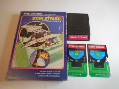 Star Strike Mattel Intellivision Video Game Pre-Owned in Box