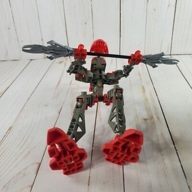 LEGO Bionicle 8592 Retired Rahkshi Turahk Complete Figure w/Kraata & Canister *