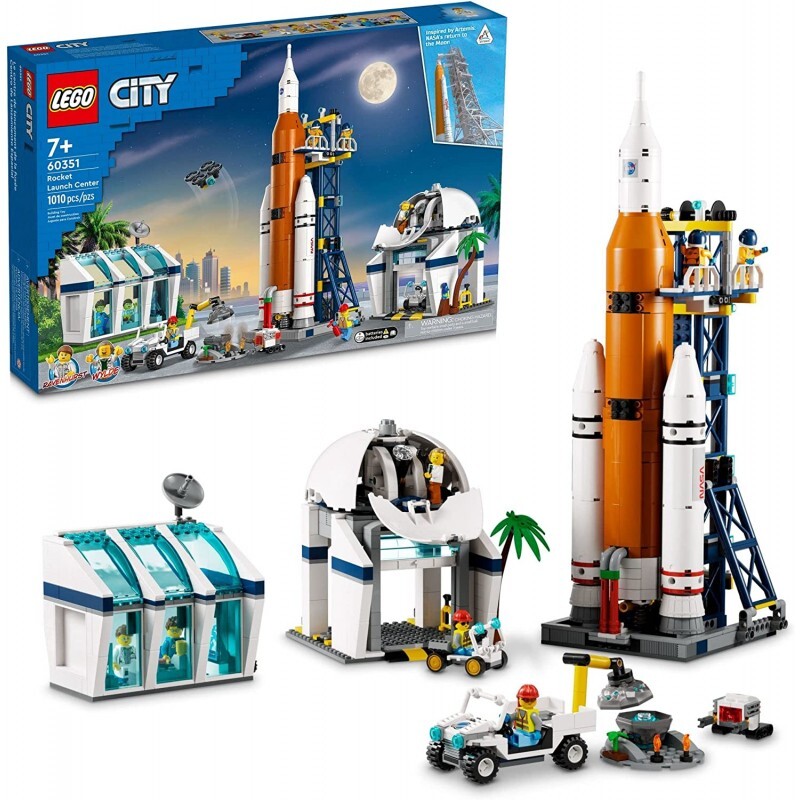 Lego City - Centro spaziale -LEGO 60351 Rocket Launch Center NASA-Inspired Space