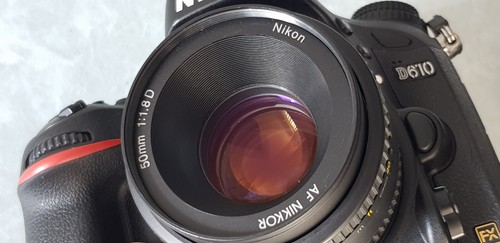 Nikon D610 F.F. Digital Camera + Nikkor 50mm 1.8D Lens + Batt + USB Charger - Picture 13 of 16