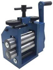 80mm Manual Rolling Mill Machine Combination Jewelry Press Tableting Tool Make