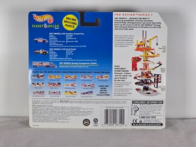 Hot Wheels Planet Micro Series 1 Pro Racing 1997 NASCAR Cars Semi