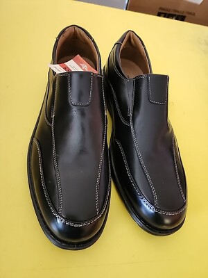 New Dockers Black Leather Upper Slip-On Men's Dress/Casual Shoes size 11.5 M