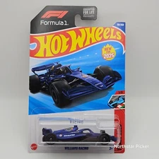2025 Hot Wheels | Williams Racing | Blue | Track Aces 1/5 | #59 | 1:64 | NEW