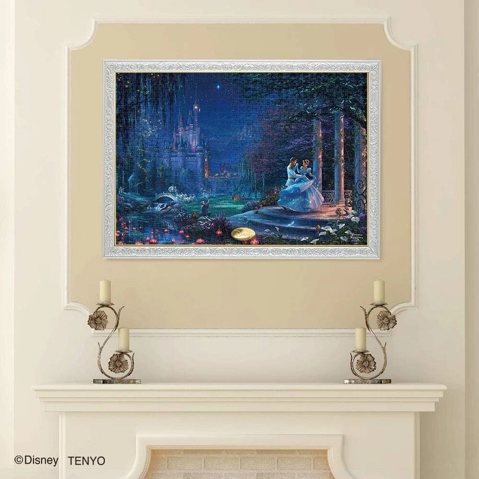 Rompecabezas de 1000 piezas Disney Cenicienta bailando a la luz de las estrellas ‎D-1000-068 Foto 2 de 4