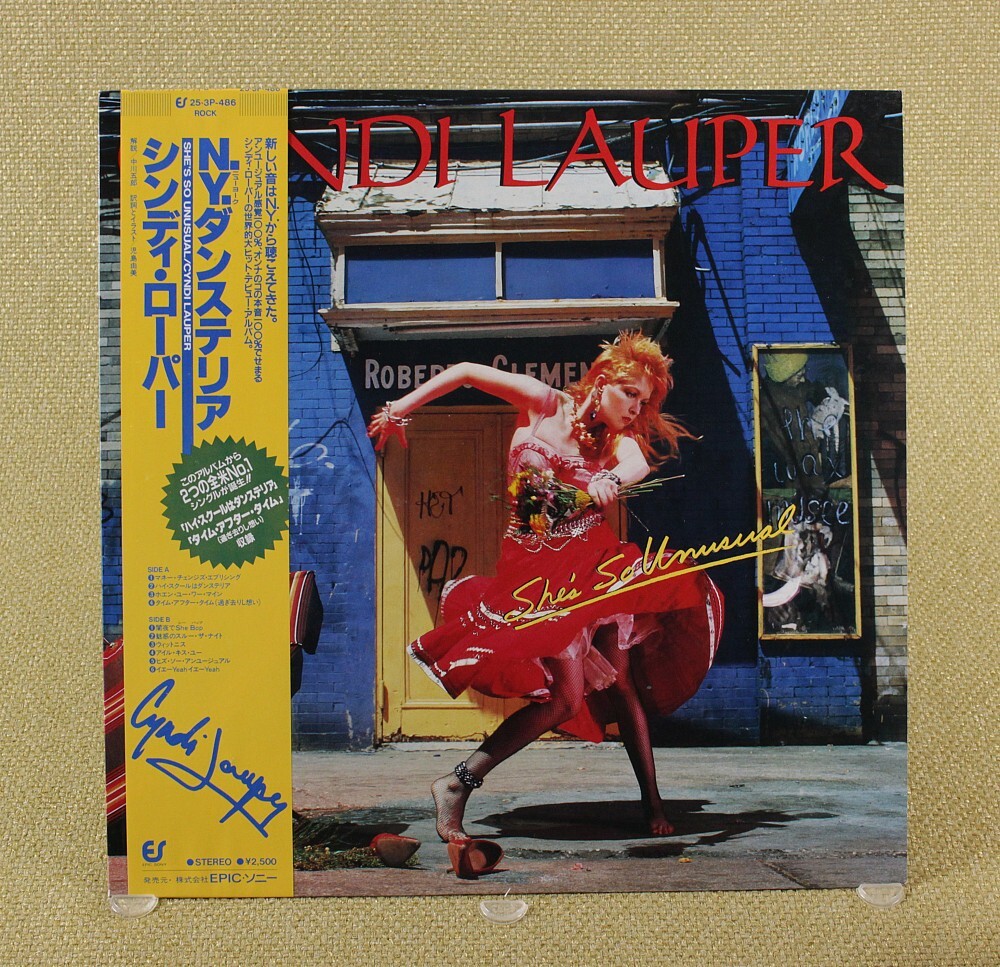 盤質A  Cyndi Lauper  She's So Unusual 40th Anniversary of She's So Unusual