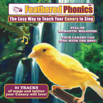 Feathered Phonics #7 CD: Teach & Train Your Canary to Sing! - FREE SHIPPING