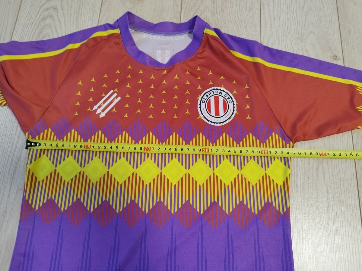 Sz XS adult Clapton Community football jersey 2018/2019 away Sz XS adult Clapton Community football jersey 2018/2019 away