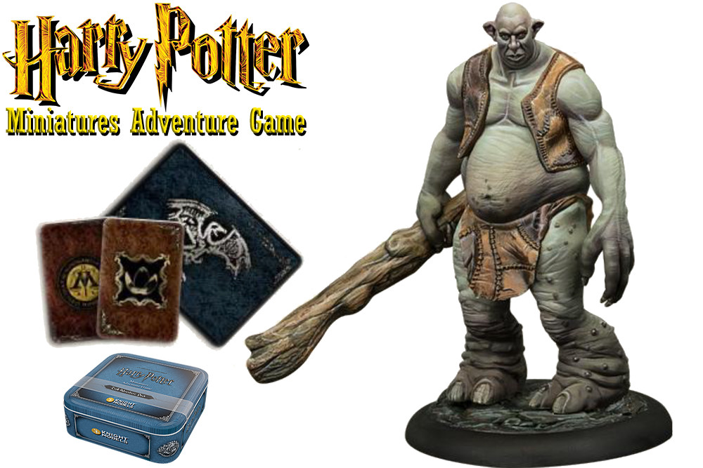Harry Potter Miniatures Adventure Game Troll Adventure Pack KNIGHT MODELS