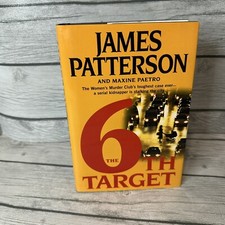 The 6th Target  Women's Murder Club Paperback By James Patterson w/ Dust Jacket