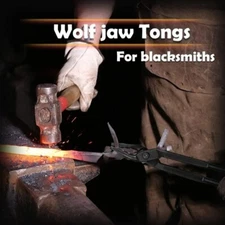 Picard Wolf's Jaw Blacksmith Tongs 16" L