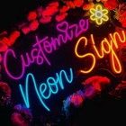 Premium Custom Neon Sign – Led Logo or Name Light for Office, Bar, or Studio