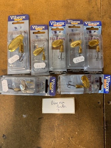 Blue Fox Spinner Bundle 3 (7 spinners)