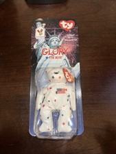 Ty Beanie Baby Glory The Bear DOB July 4 1997 McDonald's