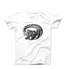 M.C. Escher Spirals Art T-Shirt