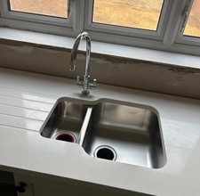 Carron Phoenix ZTX 150U Undermount Sink & Franke Ascona Tap Chrome
