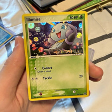 Nintendo Illumise 32/106 EX Emerald Holo Rare ENG 60HP 2005 Pokémon TCG