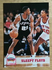 1993-94 Hoops #404 Sleepy Floyd