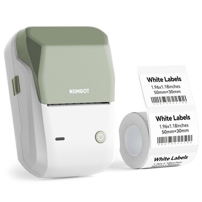 NIIMBOT B1 Label Maker Machine with Tape, 2 Inch Portable Sticker Printer for...