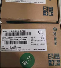 1Pcs New Shihlin inverter SL3-021-0.75K 750W 220V