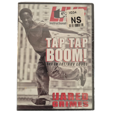 Live at Broadway Dance Center Tap Tap Boom! Jared Grimes DVD 2006 New