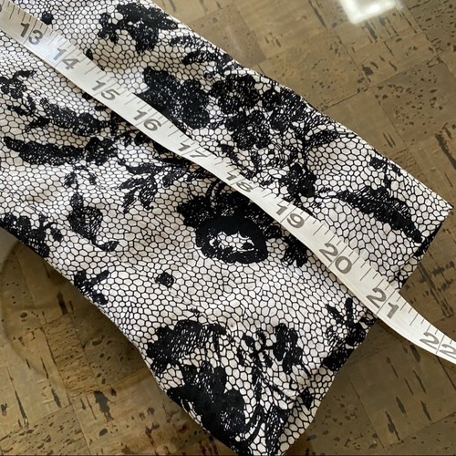 Flora Kung NY Silk Cropped Jacket Black White Floral Women’s 10 Vintage 80s - Picture 12 of 12
