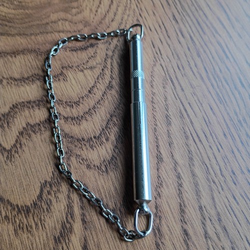 Adjustable Dog Training Whistle W Chain.  