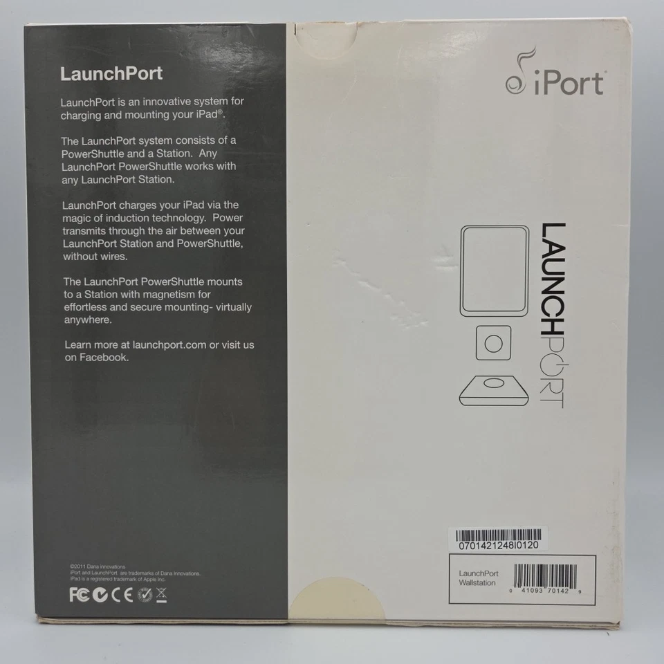 Super Rare iPort LaunchPort WallStation White New For iPad - Image 2 of 4