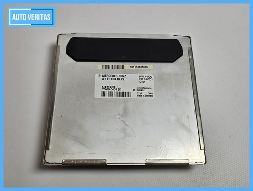 Mercedes-Benz W203 C208 W210 Control unit Engine control Siemens A1111531879 - Picture 6 of 7