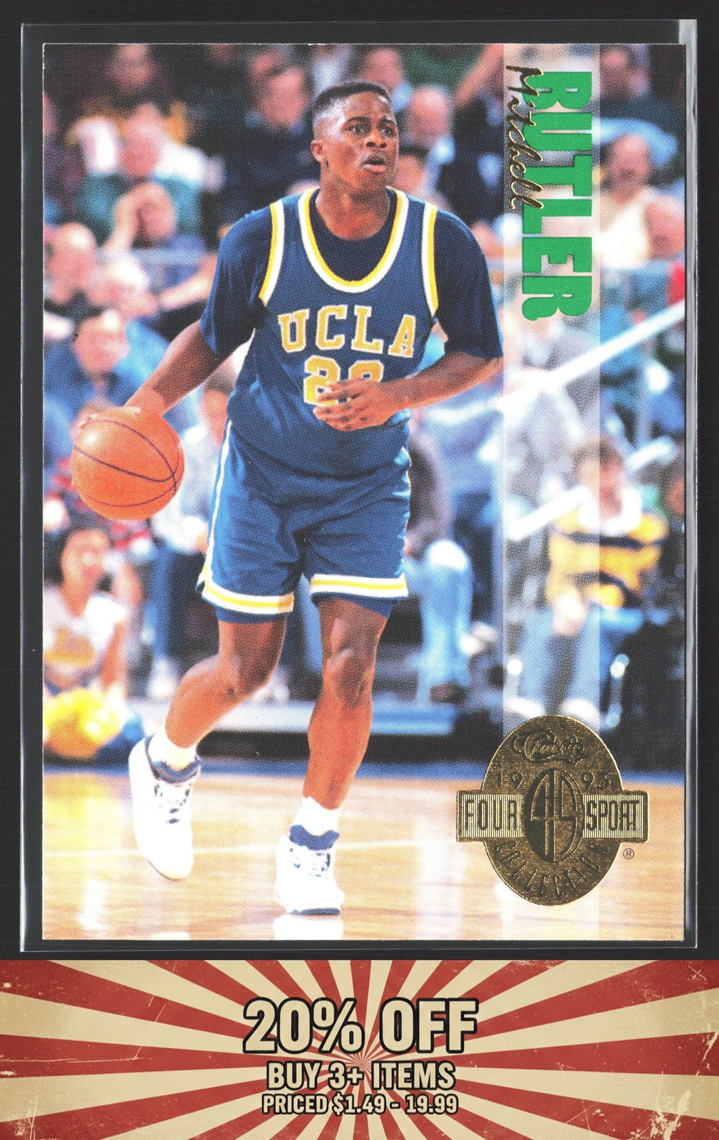1993 Classic Four Sport #74 Mitchell Butler UCLA Bruins