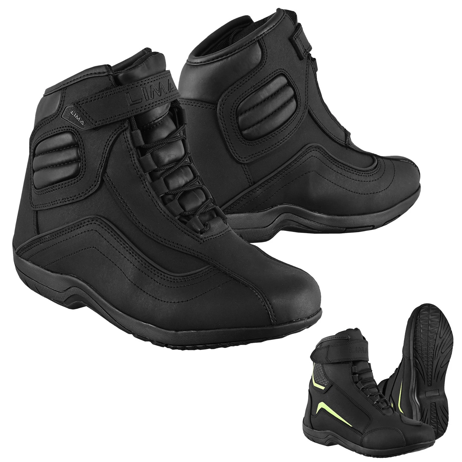 Mens Motorbike Leather Boots Short Ankle Waterproof Shoes Protective Footwear
Opens in a new window