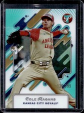 2025 Topps Pristine Cole Ragans Aqua Refractor #/199 Royals