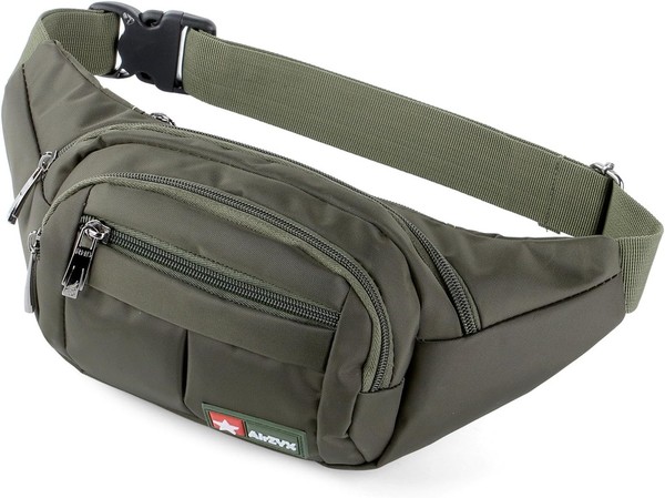 Wasserdichte Bauchtasche FüR Damen & Herren, HüFttasche Outdoor Sport Reise-image