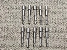 10-Piece Ultra Magnetic 5/16 Nut Driver Set for Impact Drills, 2.5" Shank