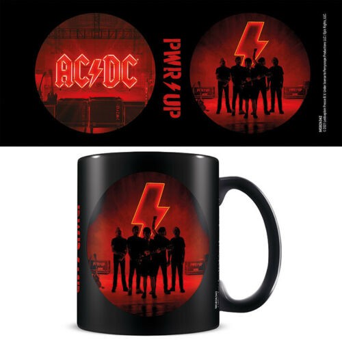 MUG Boxed Ceramic - MUSIC - AC/DC Power up - Black Mug