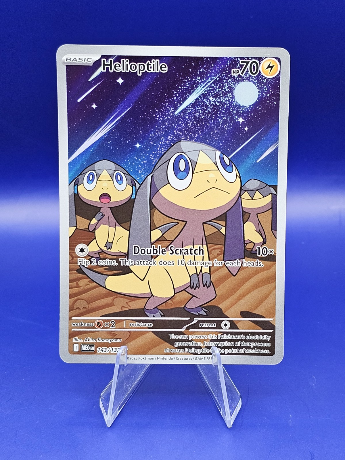 Helioptile 143/132 Me01: Mega Evolution Holo (A)