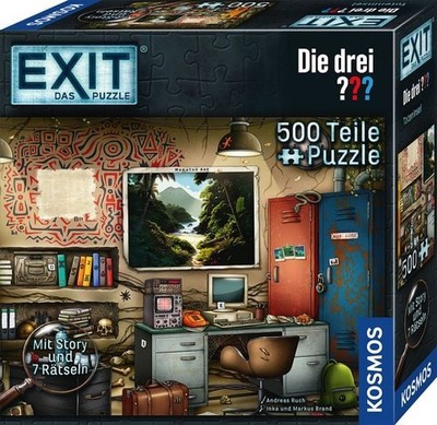 EXIT  Puzzle Die drei ??? Toteninsel Spiel