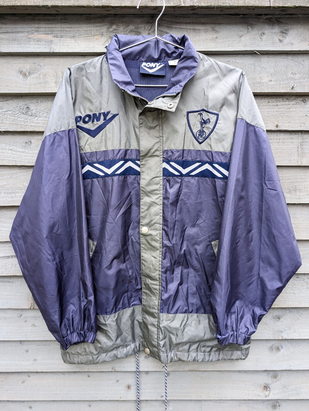 Giacca allenamento Tottenham Hotspur 1995 1997 pony calcio uomo piccola vintage