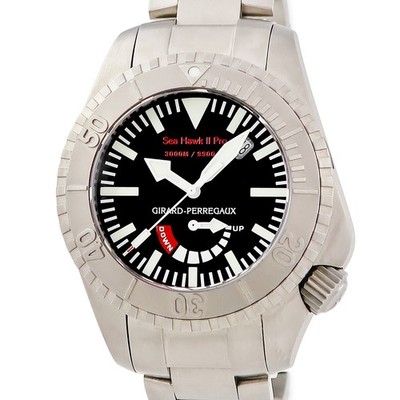 GIRARD PERREGAUX Seahawk 2 Pro 3000 49940-21-631-21A Datum Gangreserve in