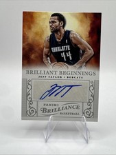 2012-13 Panini Brilliance - Jeff Taylor #31 Brilliant Beginnings Auto
