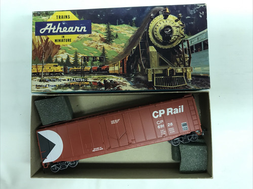 HO Calibre Athearn 50' Enchufe Puerta Caja Coche CP Rail 69128 | Zustand: Used
