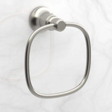 Glacier Bay Hoyt Wall Mounted Towel Ring in Brushed Nickel