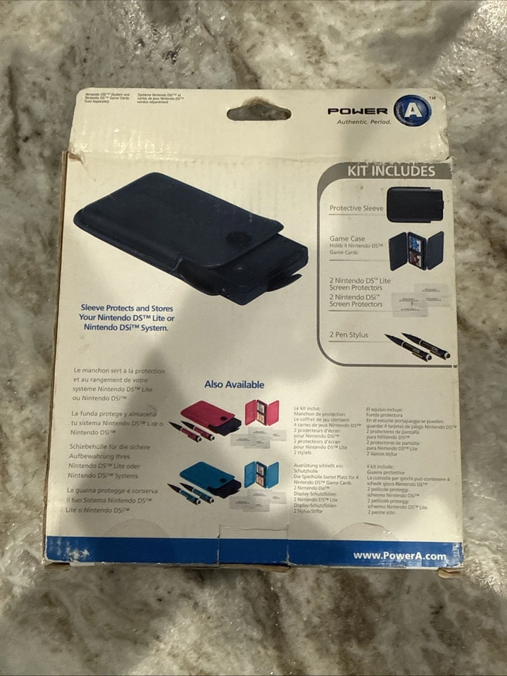 Nintendo DSi Essentials Kit PowerA (Black) (Nintendo DS) BRAND NEW - Image 3 of 3