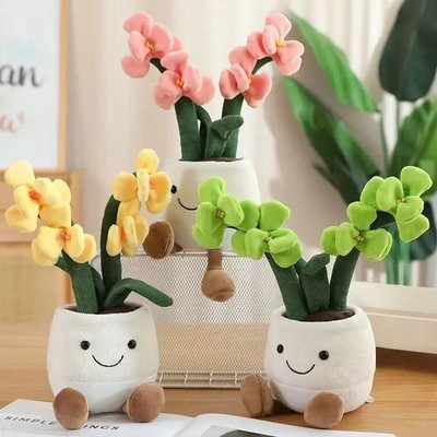  Amuseables Pink Orchid 花瓶　ぬいぐるみ s-l400.jpg